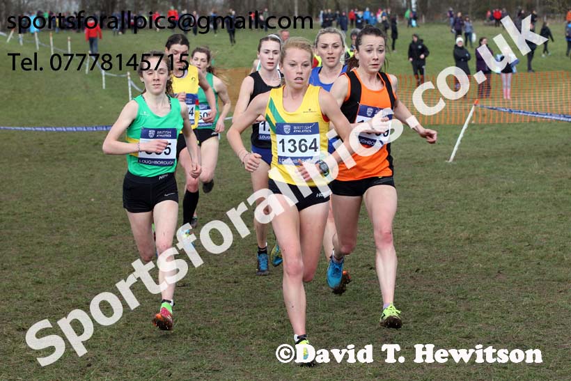 Senior womens 2019 British Athletics Inter Counties Cross Country, Prestwood Hall, Loughborough. Photo:  David T. Hewitson/Sports for All Pics